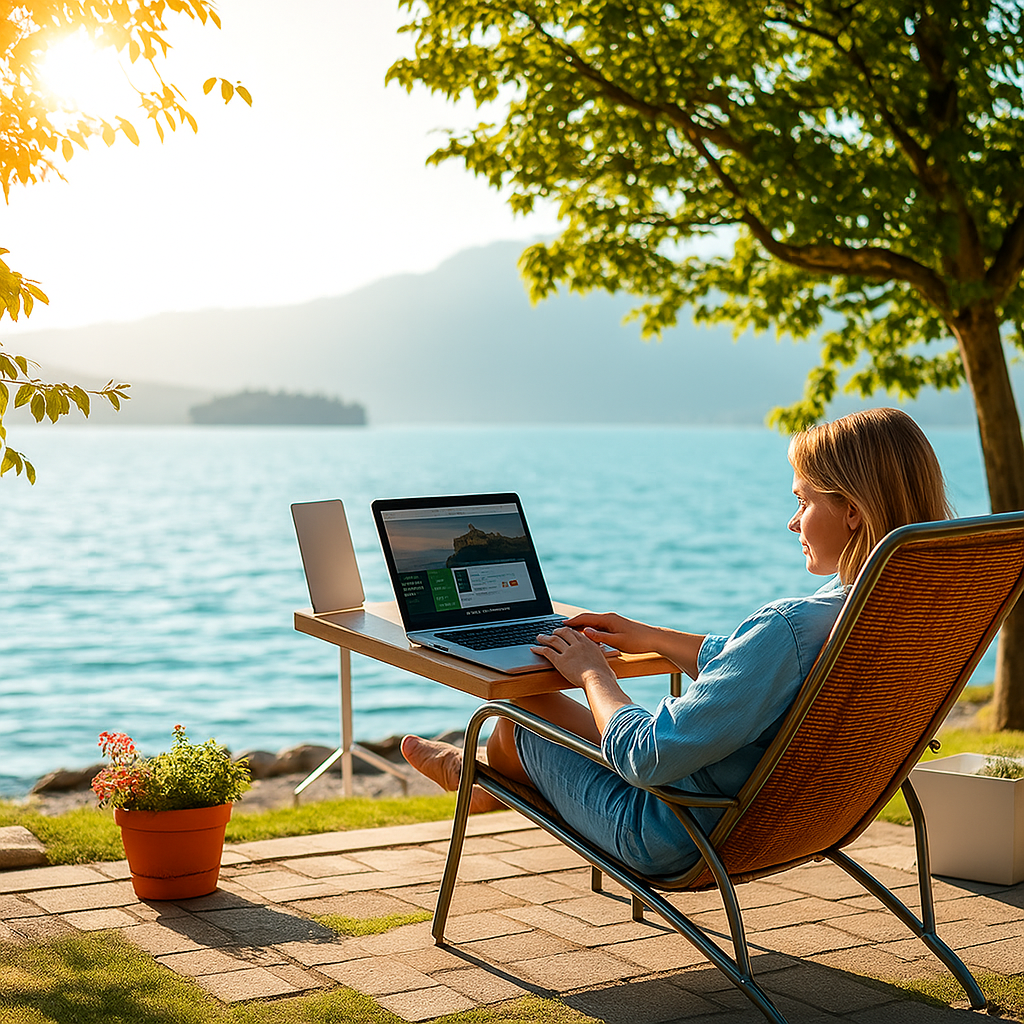 L’Épanouissement à travers le Concept de Workation : Équilibre entre Travail et&nbsp;Vacances